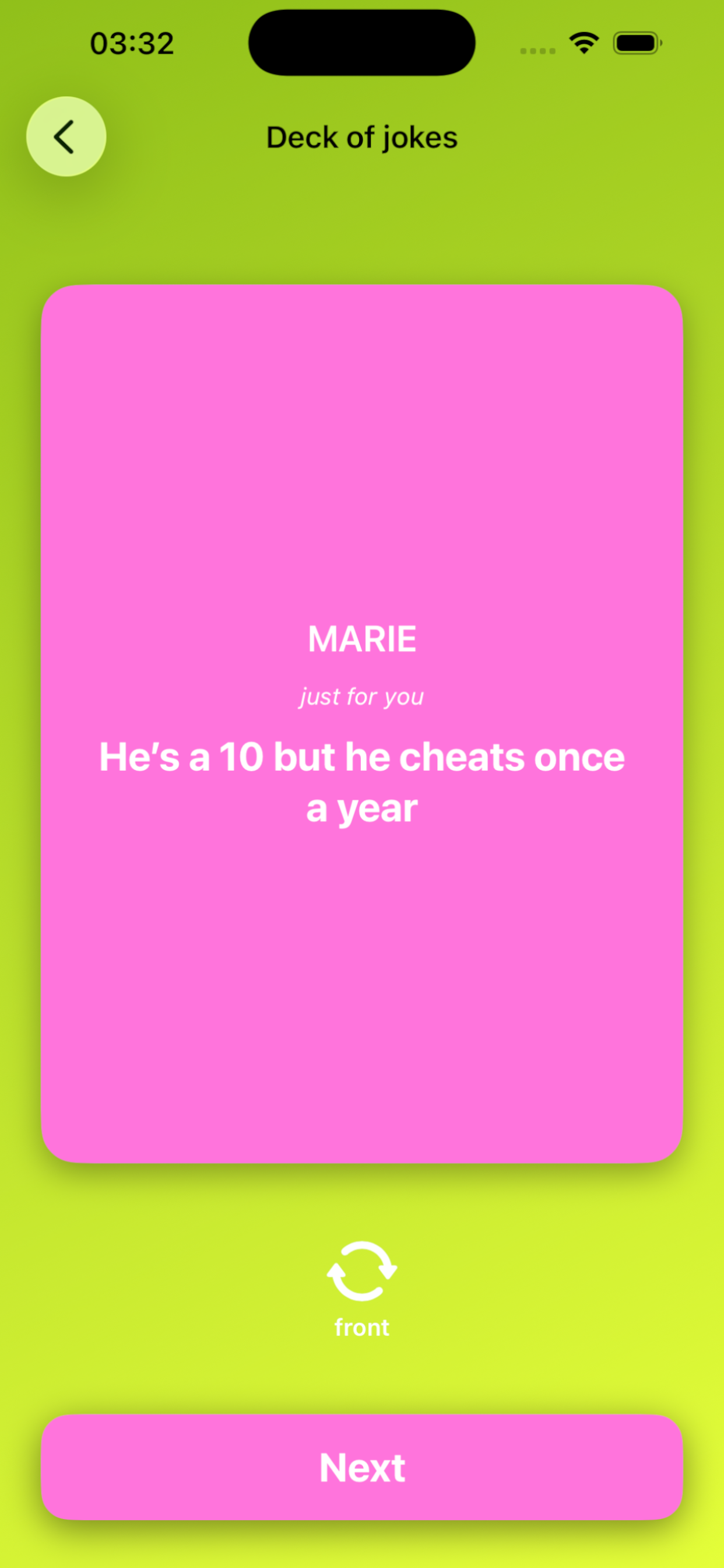 Shuff screenshot - Custom decks